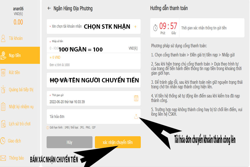 nap tiền sv368